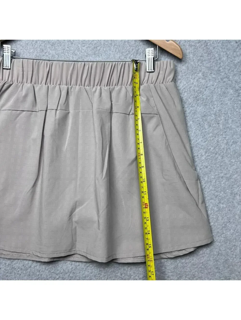 NWT Balance Collection Hazel Skort Atmosphere Taupe Athletic Tennis Golf XL